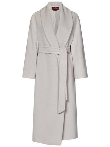 Alpaca wool single coat beige - MAX MARA - BALAAN 1