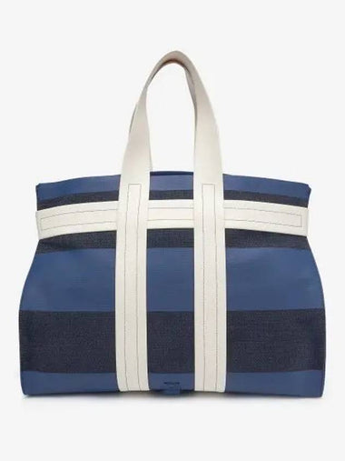 Paralepipedo Tote Bag Denim Dark Navy - SUNNEI - BALAAN 1