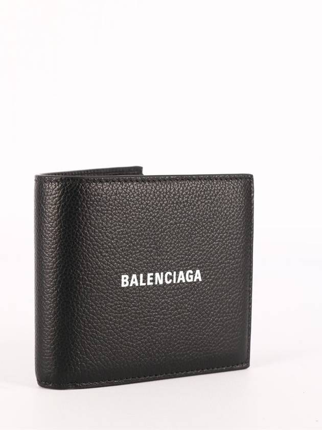 Cash Square Folded Wallet Black - BALENCIAGA - BALAAN 2