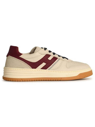 Hogan 'H630' White Leather Sneakers - HOGAN - BALAAN 1