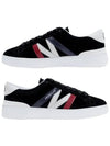 Monaco M Low Top Sneakers Black - MONCLER - BALAAN 3