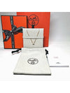 Mini Pop H Pendant Rose Gold & Blanc - HERMES - BALAAN 7