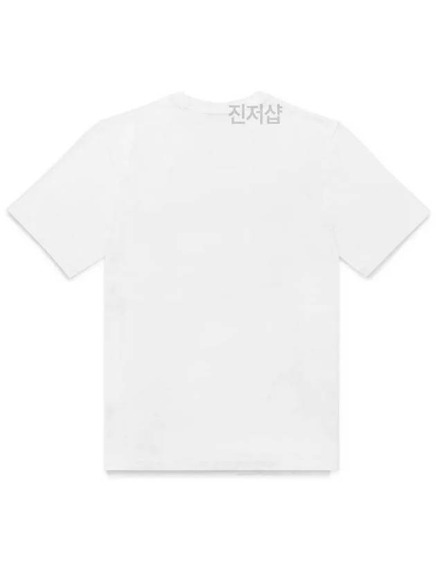 Fox Head Patch Classic Short Sleeve T-Shirt White - MAISON KITSUNE - BALAAN 3