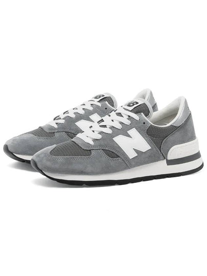 990v1 Low Top Sneakers Grey - NEW BALANCE - BALAAN 2