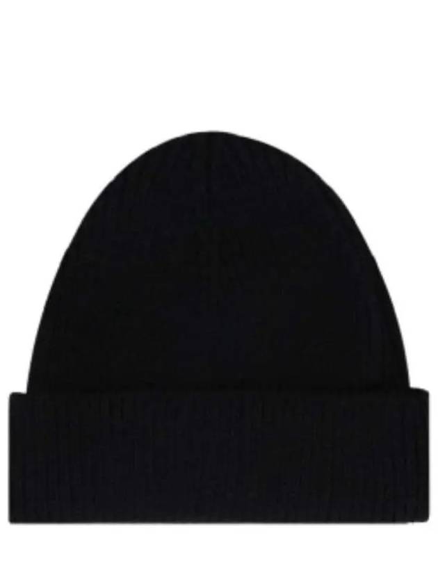 Hand Off Logo Wool Beanie Black - OFF WHITE - BALAAN 3