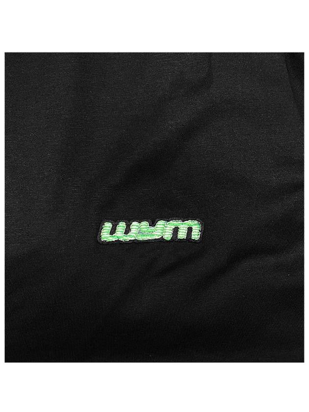 Logo Light Graphic Short Sleeve T Shirt Black Men s W243TS03708B TJ - WOOYOUNGMI - BALAAN 5