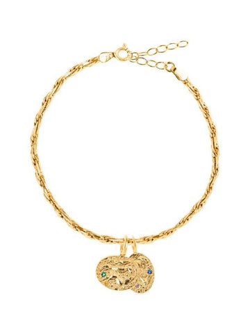 Hermina Athens Knossos Charm & Phaistos Cord Bracelet Accessories - HERMINA ATHENS - BALAAN 1