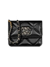 Silver Hardware 19 Chain Lambskin Card Wallet Black - CHANEL - BALAAN 1