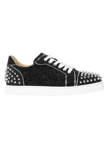 Spike Stud Low Top Sneakers Black - CHRISTIAN LOUBOUTIN - BALAAN 1