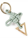 Triangle Nappa Key Holder Green - BOTTEGA VENETA - BALAAN 4