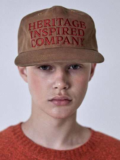 Canvas Heritage 6 Pannel Cap Brown - OGARP - BALAAN 2