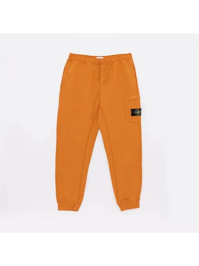 Wappen Patch Cargo Jogger Pants Orange - STONE ISLAND - BALAAN 2