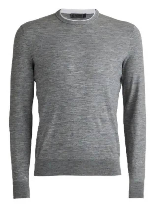 GFORE MERINO WOOL BLEND CREWNECK SWEATER G4MA23S300O HGR Men s - G/FORE - BALAAN 1